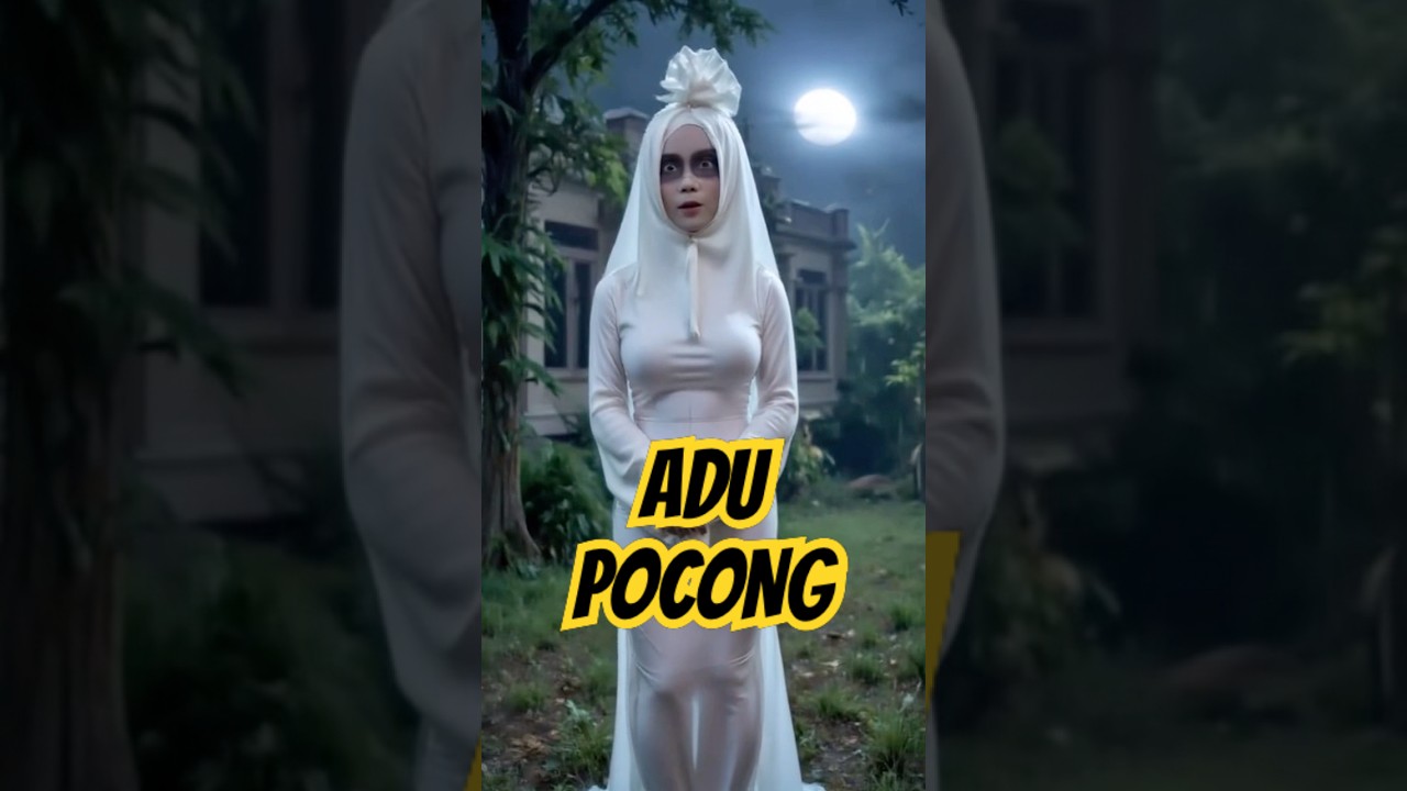 Adu pocong mekanik #funny #pocong #shortvideo #trending