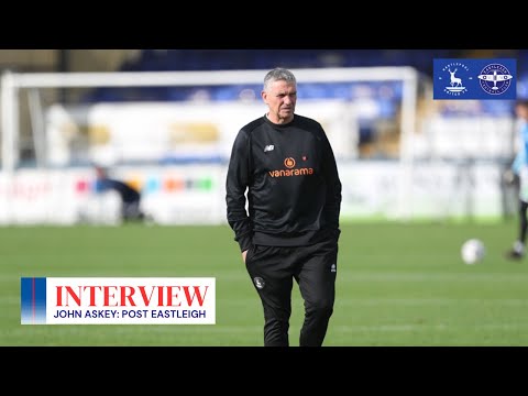 “It’s exactly what we needed“ 💪 | John Askey post Eastleigh