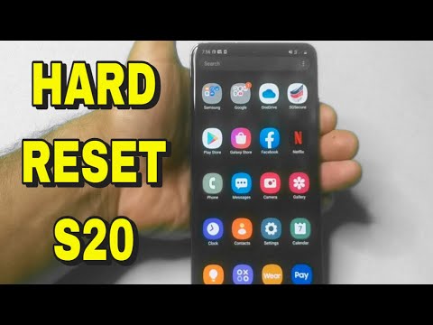 HOW TO FACTORY RESET SAMSUNG GALAXY S20, S20+, ULTRA TO ITS ORIGINAL SETTINGS (STEP BY STEP)