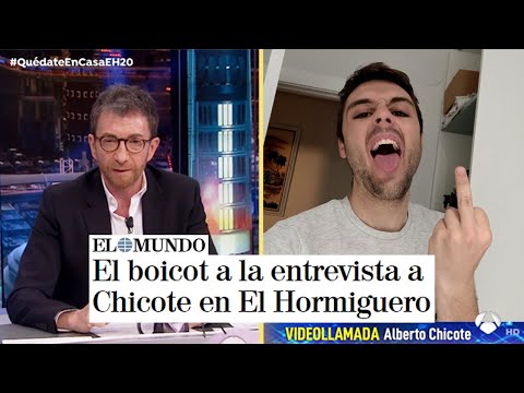MI TROLLEO A EL HORMIGUERO Y CHICOTE (sin querer)