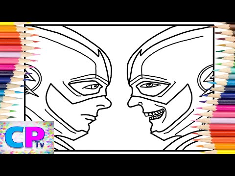 The Flash Coloring Pages/Flash the Movie/Cartoon - On & On (feat. Daniel Levi) [NCS Release]