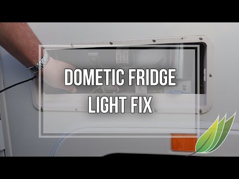 Dometic Fridge Series 8 light not working (contains fail)