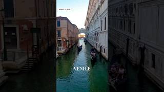 Do you spot the Bridge of Sighs in the background? 😁🇮🇹🛶 #italy #venice #travel