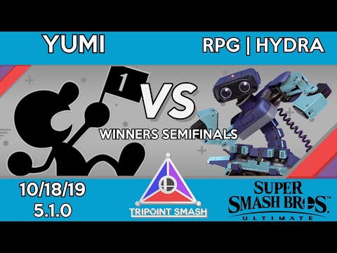 Tripoint Smash 82 - Winners Semifinals - Yumi(Mr Game and Watch) Vs. RPG | Hydra(ROB)