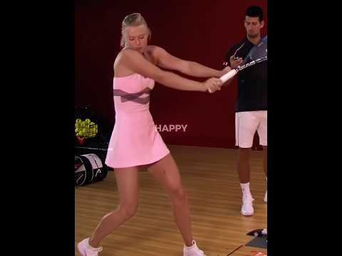 Djokovic vs Sharapova Bowling Challenge 🎳