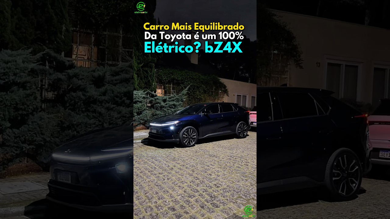 Toyota Mais Equilibrado de Todos é 100% Elétrico! Sim, Elétrico… bZ4X