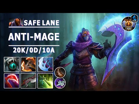 Anti-Mage Safe Lane Carry | 7.30e | True Hard Carry | Dota 2 Immortal Gameplay