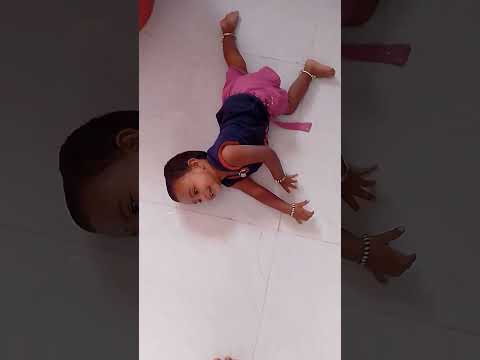 Sathvika's fun time 😘 #funnymoments #funny #kids #playing