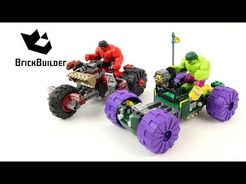 Vidéo LEGO Marvel 76078 : Hulk contre Hulk Rouge
