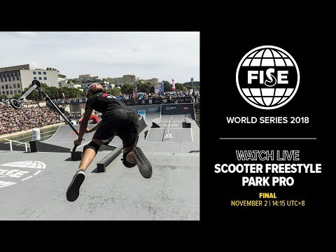 FWS CHENGDU 2018: Scooter Freestyle Park Pro Final