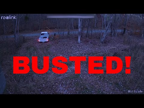 Confronted trespasser didn't expect this! Be prepared!