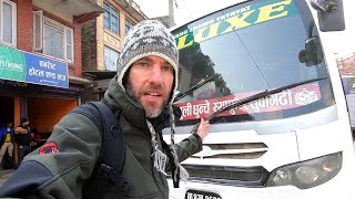 Brutal Bus Trip From Kathmandu to the Himalayas