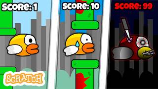 I Turned Flappy Bird Into A HORROR GAME On Scratch