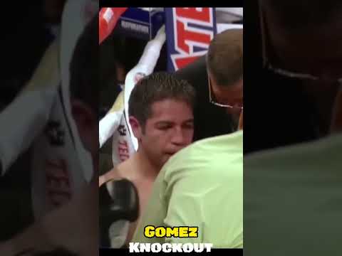 Canelo Alvarez Stopping Alfonso Gomez KNOCKOUT Of the sixth Round  #shortsfeed #shorts