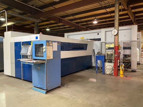Surplus Fabrication Machinery - 4,000-Watt Trumpf TruLaser 3030 Fiber Laser - Lift Master