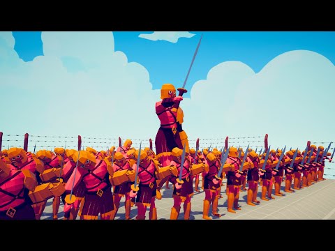 100x GLADIATOR + ONE GIANT VS ALL SECRET - Totally Accurate Battle Simulator TABS