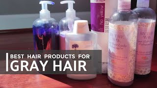 Shampoo and Conditioner for Gray Hair || Best Options to Reduce Brassiness