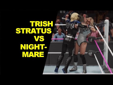 WWE 2K19 Trish Stratus vs Nightmare - Extreme Rules