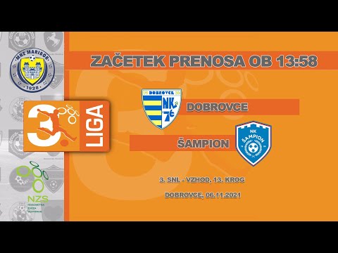 Dobrovce - Šampion, 3. SNL-VZHOD, 13. krog, 06.11.2021