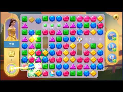 Disney Princess Majestic Quest Level 76 - NO BOOSTERS + FULL STORY 👸 | SKILLGAMING ✔️