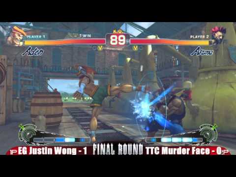 FRXIV ssf4 winners semi's MCZ Tokido vs EG Justin Wong