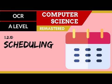 16. OCR A Level (H046-H446) SLR4 - 1.2 Scheduling