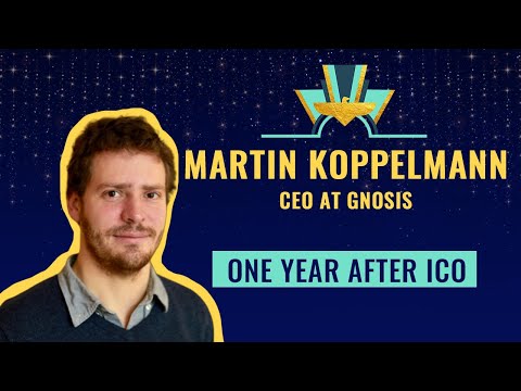 One year after ICO ✌🏼Martin Köppelmann, CEO at Gnosis