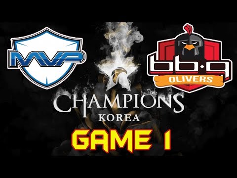 [LCK Summer 2017 W8D2] MVP vs BBQ game 1 Highlights | MVP vs BBQ Oliver