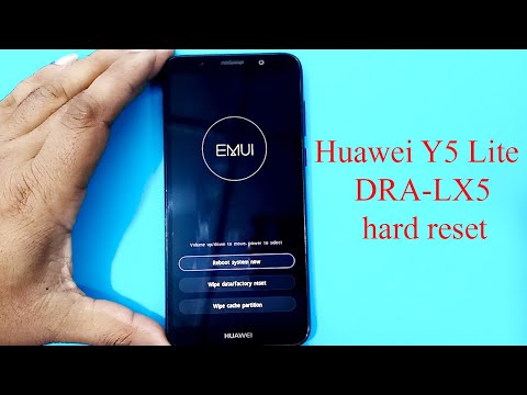 Huawei Y5 Lite DRA-LX5 hard reset/Pattern Lock
