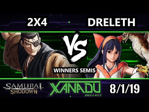 F@X 313 SamSho - 2x4 (Jubei) Vs. Dreleth (Nakoruru) - Samurai Showdown Winners Semis