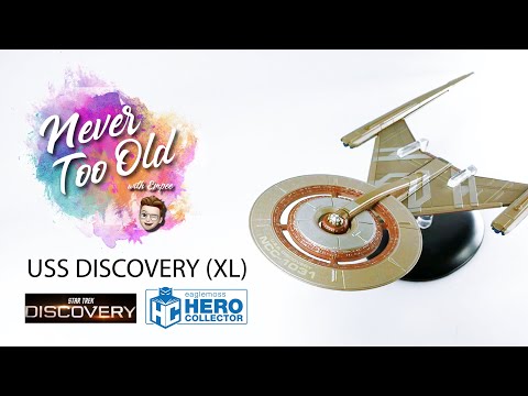 Toy Review - Star Trek Starships Collection XL USS Discovery | Never Too Old