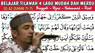 Download lagu belajar tilawah 4 lagu surat Az-Zumar ayat 71-75. mp3