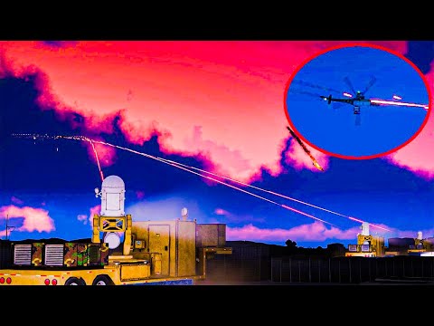 C-RAM Shot Down Mi-24 Helicopters | U.S Air Base Defense System in Action | Phalanx CIWS | ARMA 3