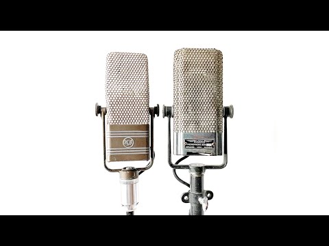 RCA 44-BX Vs. Melodium 42B Vintage Ribbon Microphone Shootout