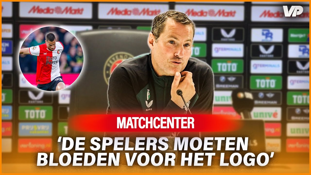 Thumbnail for article: Priske zet de toon op eerste persco: 'Mensen moeten genieten van Feyenoord'