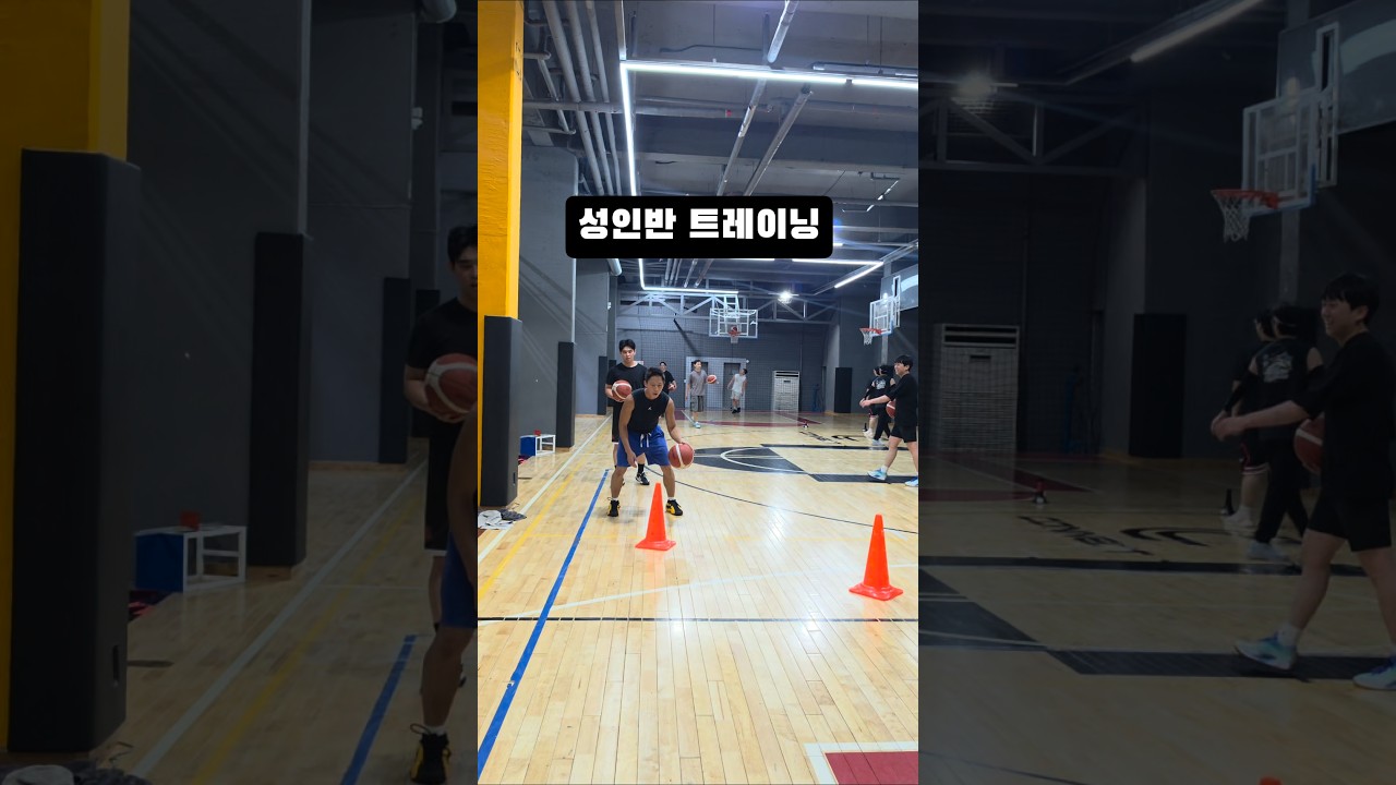 성인반 트레이닝..#로우픽업 #성인반 #성인농구 #농구 #basketball #kbl #nba