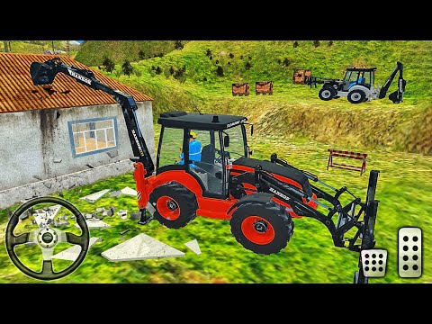 Heavy Excavator Crane Simulator - City Road Construction 2020 - Android Gameplay
