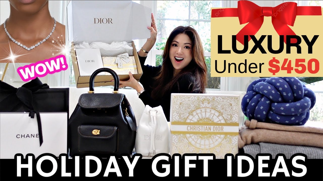 HOLIDAY GIFT IDEAS LUXURY UNDER $450 | JEWELRY, MAKE UP, HOME, CLOTHING, PERFUM | CHARIS