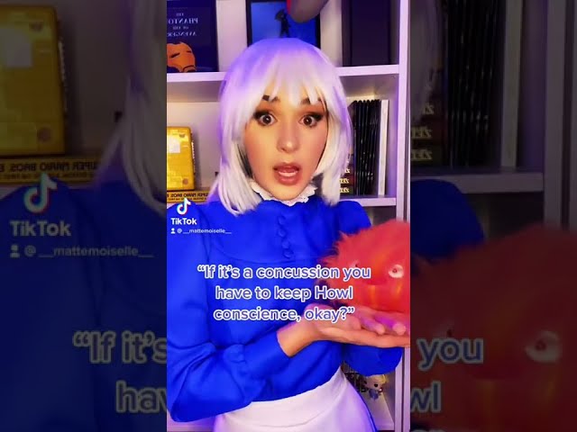 Vídeo relacionado con RocailleCos Disfraz de Sophie Hatter para mujer, disfraz de Sophie Maid, color azul, Azul, Large