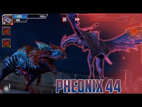 Pheonix vs Yudon, Metriaphodon, Pachygalasaurus BOSS Fright, S-DNA event ( Jurassic World The Game )