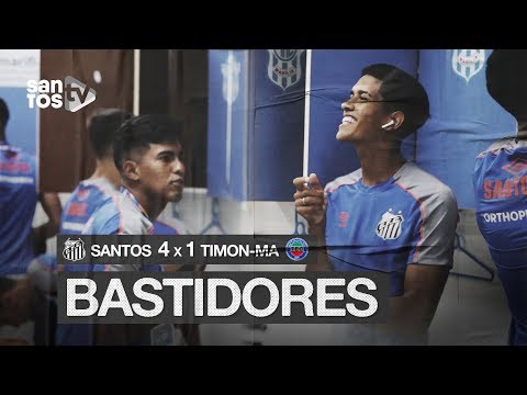 SANTOS 4 X 1 TIMON-MA | BASTIDORES | COPA SP (03/01/20)