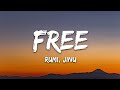 RUMI & JINU - Free (Lyrics) | KPop Demon Hunters
