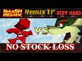 Smash Remix Classic Mode Remix 1P Gameplay With Polygon Sonic VERY HARD No Stock Loss