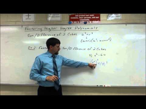 Factoring Higher Degree Polynomials