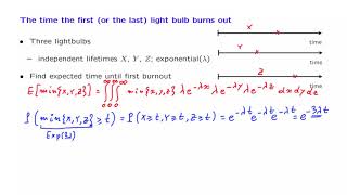 L23.5 The Time Until the First (or last) Lightbulb Burns Out