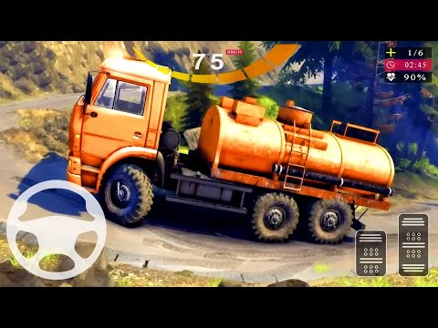 Oil Tanker Truck Games 2020 - Offroad US Trucks Driving Simulator | Android Gameplay