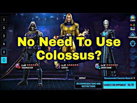 No Need To Use Colossus? New Team Setup Guide For Sentry - Marvel Future Fight