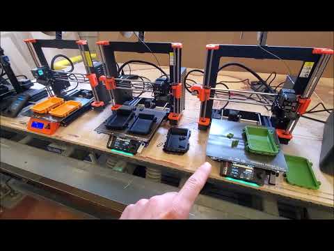 3d printer speed test: Ender 3 V2 vs. Prusa Mk3S+ vs. Prusa Mk3.5 vs. Bambu P1S