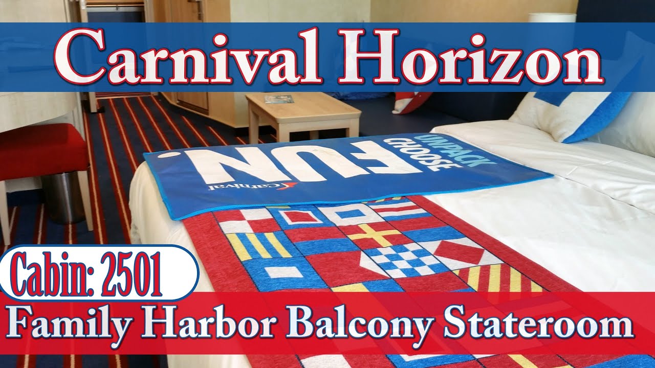 Carnival Horizon - Cabin 2501 - Video 5