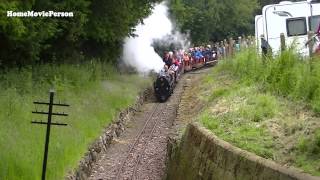 preview picture of video 'Stapleford Miniature Railway 'Stapleford Steam & Real Ale Festival' 15.06.2014'